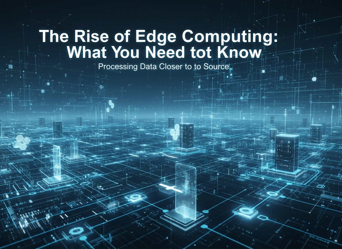 The Rise of Edge Computing: What You Need to Know