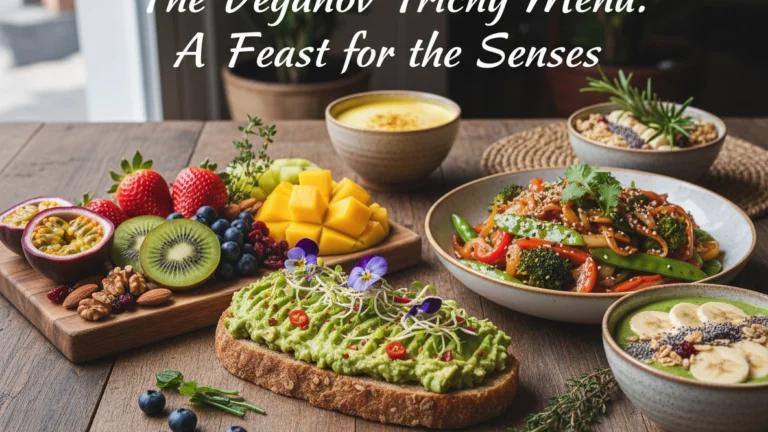 The Veganov Trichy Menu: A Feast for the Senses