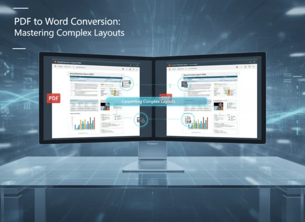 PDF to Word Conversion: Mastering Complex Layouts
