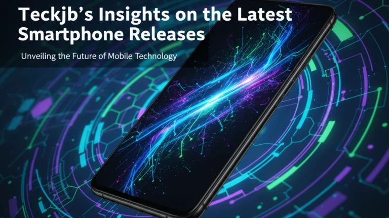 Teckjb’s Insights on the Latest Smartphone Releases