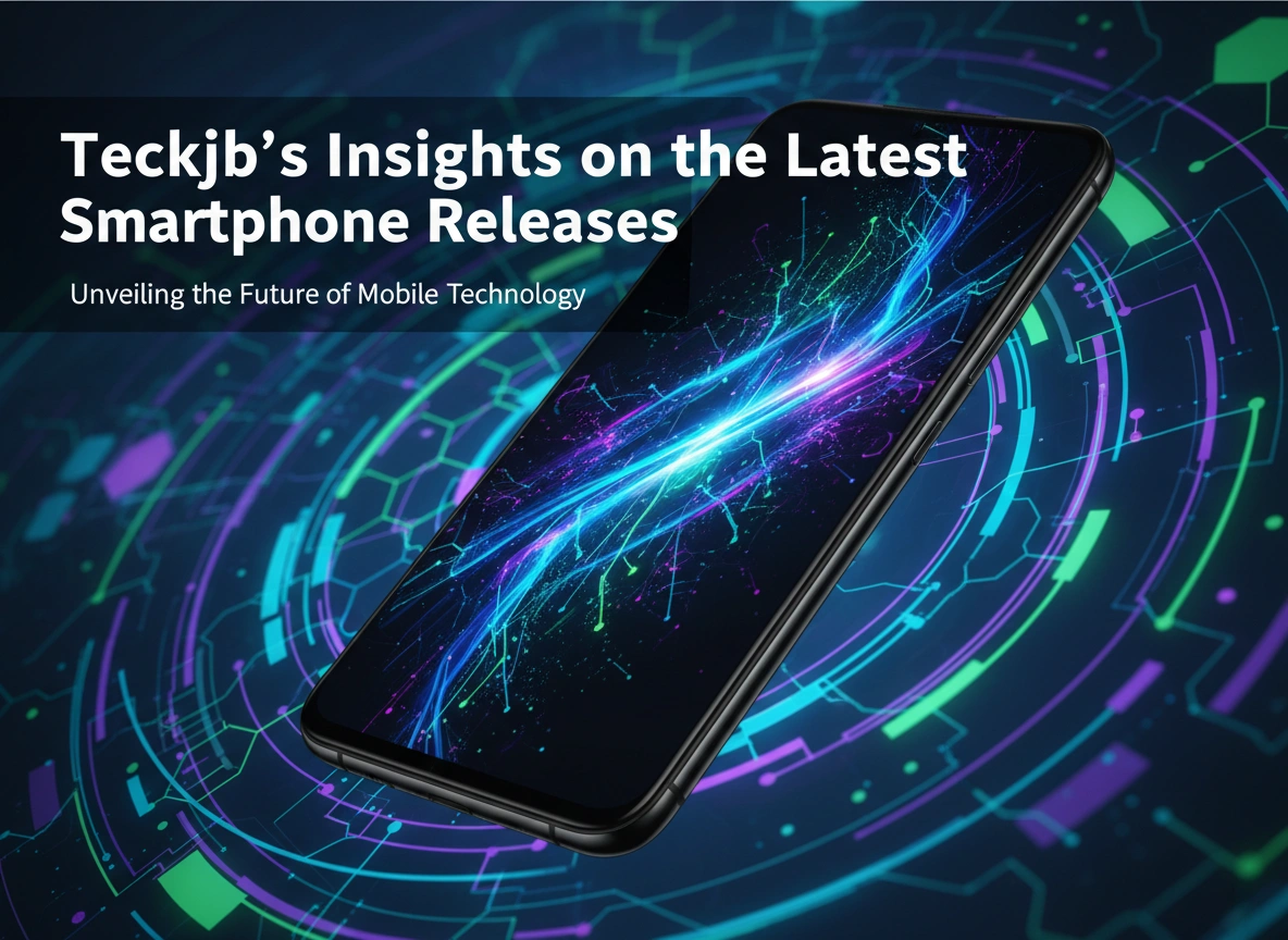 Teckjb’s Insights on the Latest Smartphone Releases