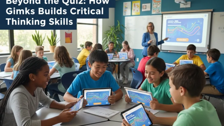 Gimkit: Beyond the Game to Critical Thinking Skills