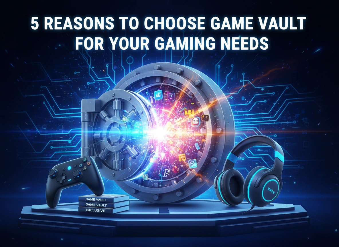5 Reasons to Choose Game Vault for Your Gaming Needs