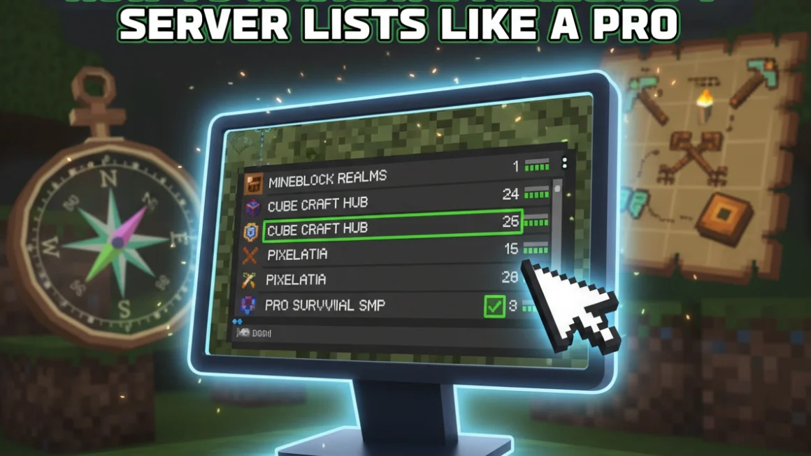 How to Navigate Minecraft Server Lists Like a Pro