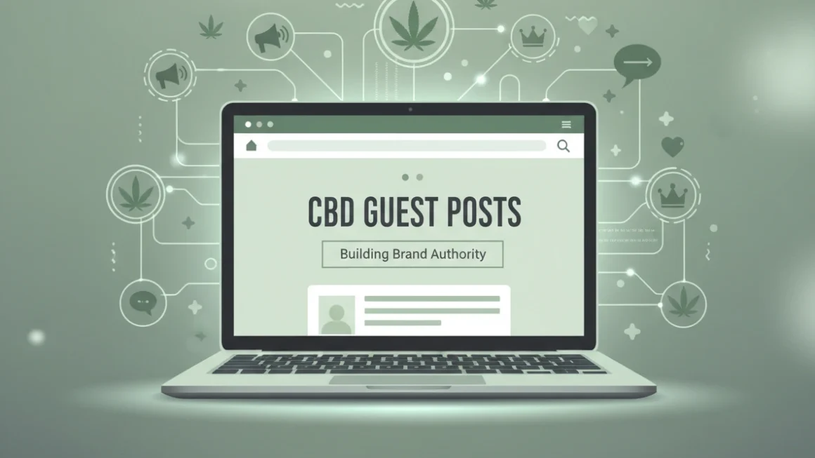 How CBD Guest Posts Build Brand Authority