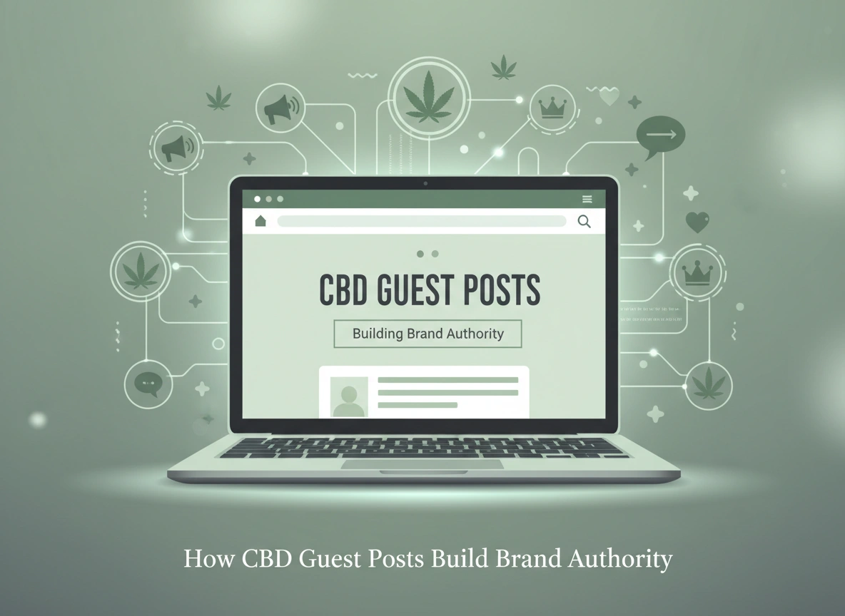 How CBD Guest Posts Build Brand Authority