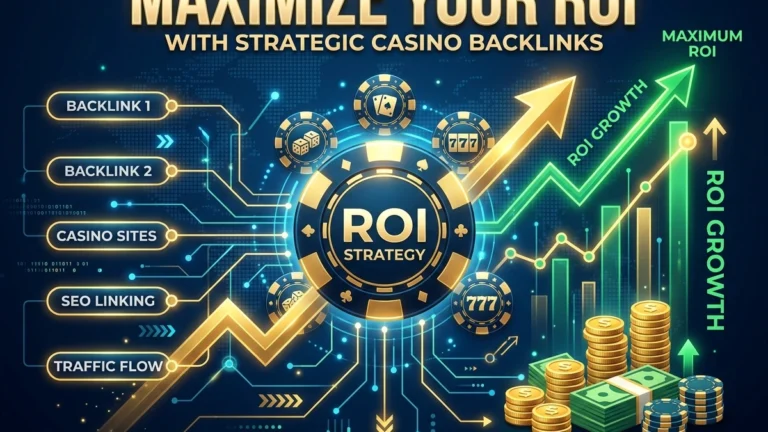 Maximize Your ROI With Strategic Casino Backlinks