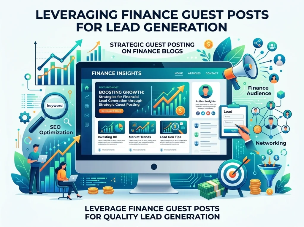 How to Leverage Finance Guest Posts for Lead Generation