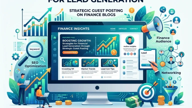 How to Leverage Finance Guest Posts for Lead Generation