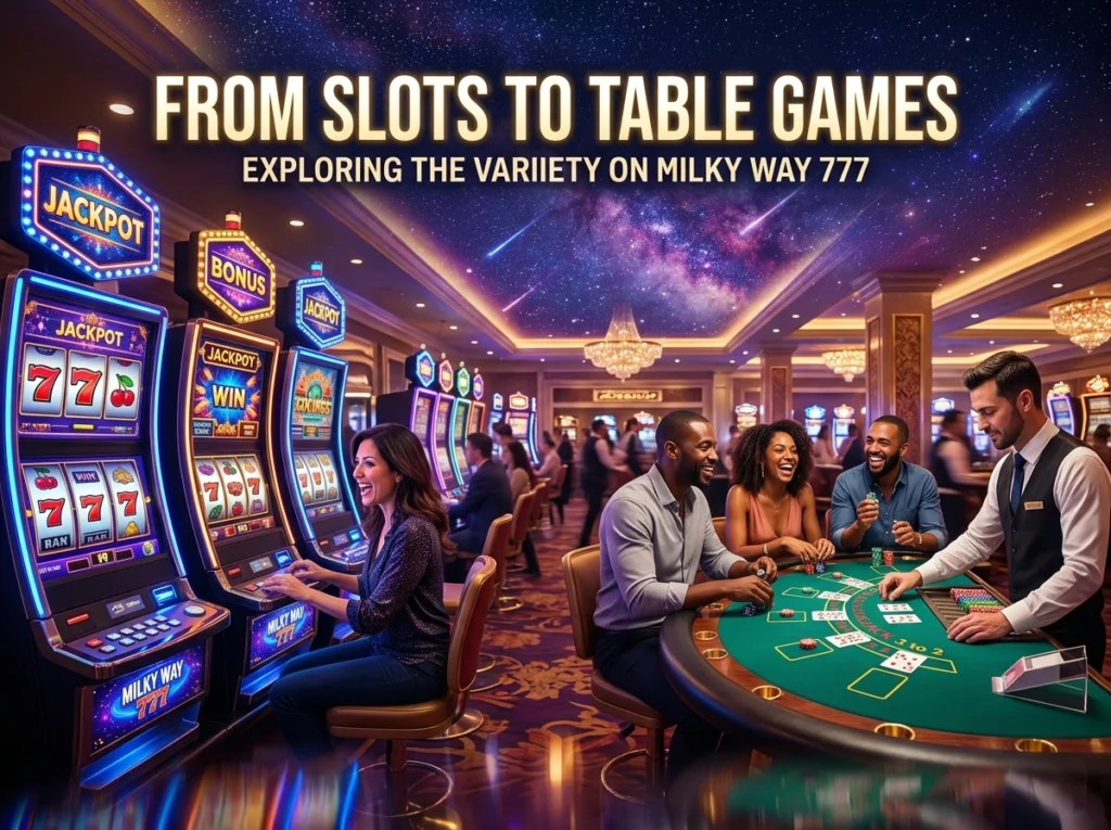 From Slots to Table Games: Exploring the Variety on Milky Way 777