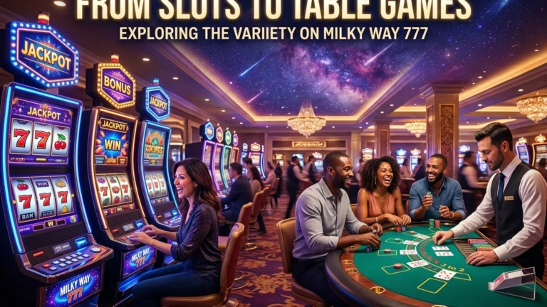 From Slots to Table Games: Exploring the Variety on Milky Way 777