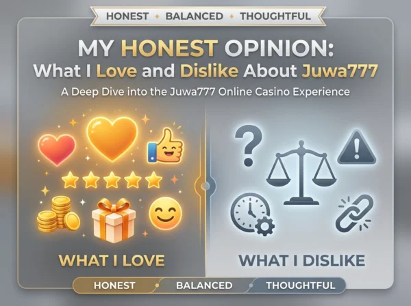 My Honest Opinion: What I Love and Dislike About Juwa777
