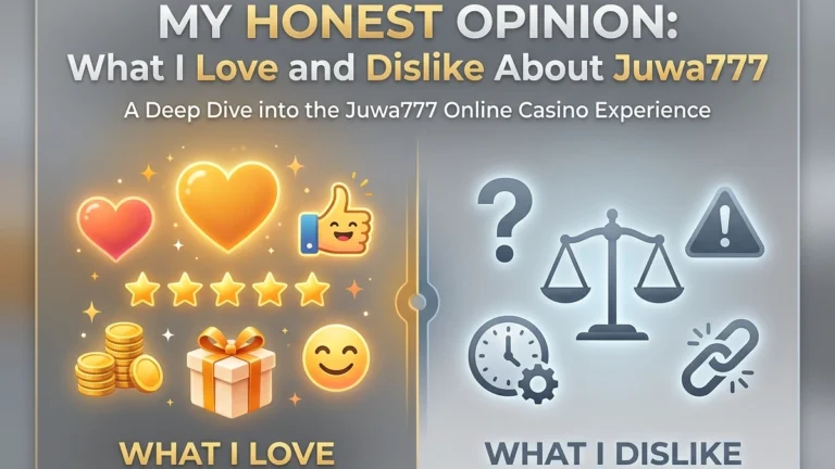 My Honest Opinion: What I Love and Dislike About Juwa777