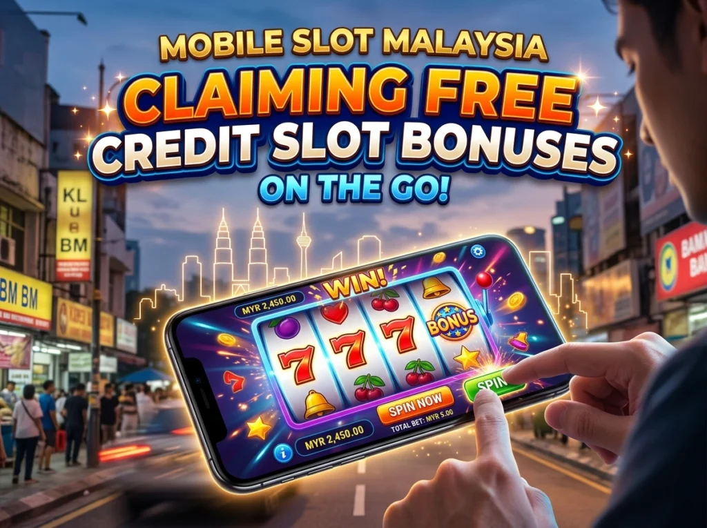 Mobile Slot Malaysia: Claiming Free Credit Slot Bonuses on the Go