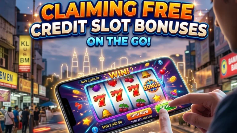 Mobile Slot Malaysia: Claiming Free Credit Slot Bonuses on the Go