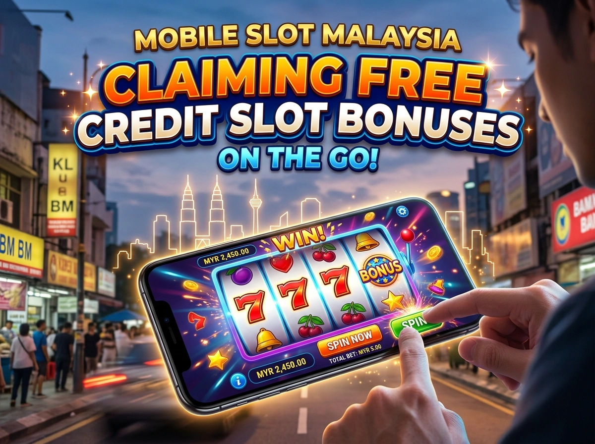 Mobile Slot Malaysia: Claiming Free Credit Slot Bonuses on the Go