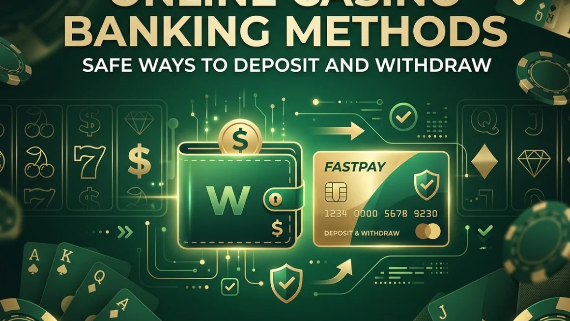 Online Casino Banking Methods: Safe Ways to Deposit and Withdraw