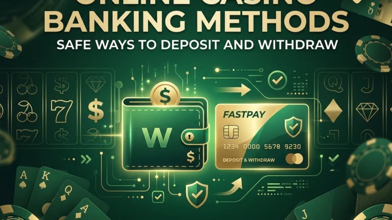Online Casino Banking Methods: Safe Ways to Deposit and Withdraw